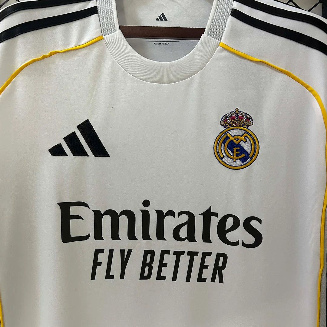 Real Madrid's 2025/2026 home jersey