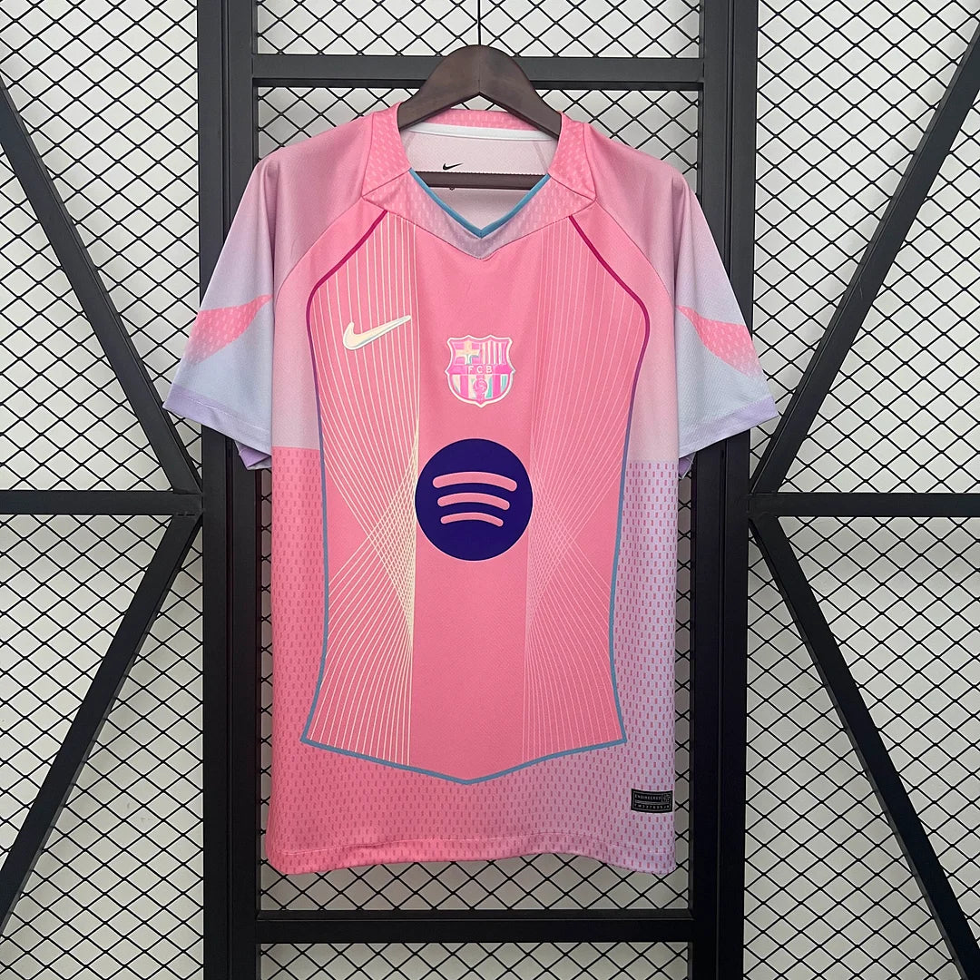 2025/2026 Barcelona Concept Pink Football Jersey