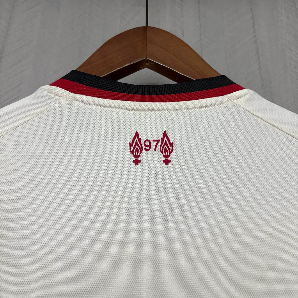 Liverpool's away jersey 2025/2026