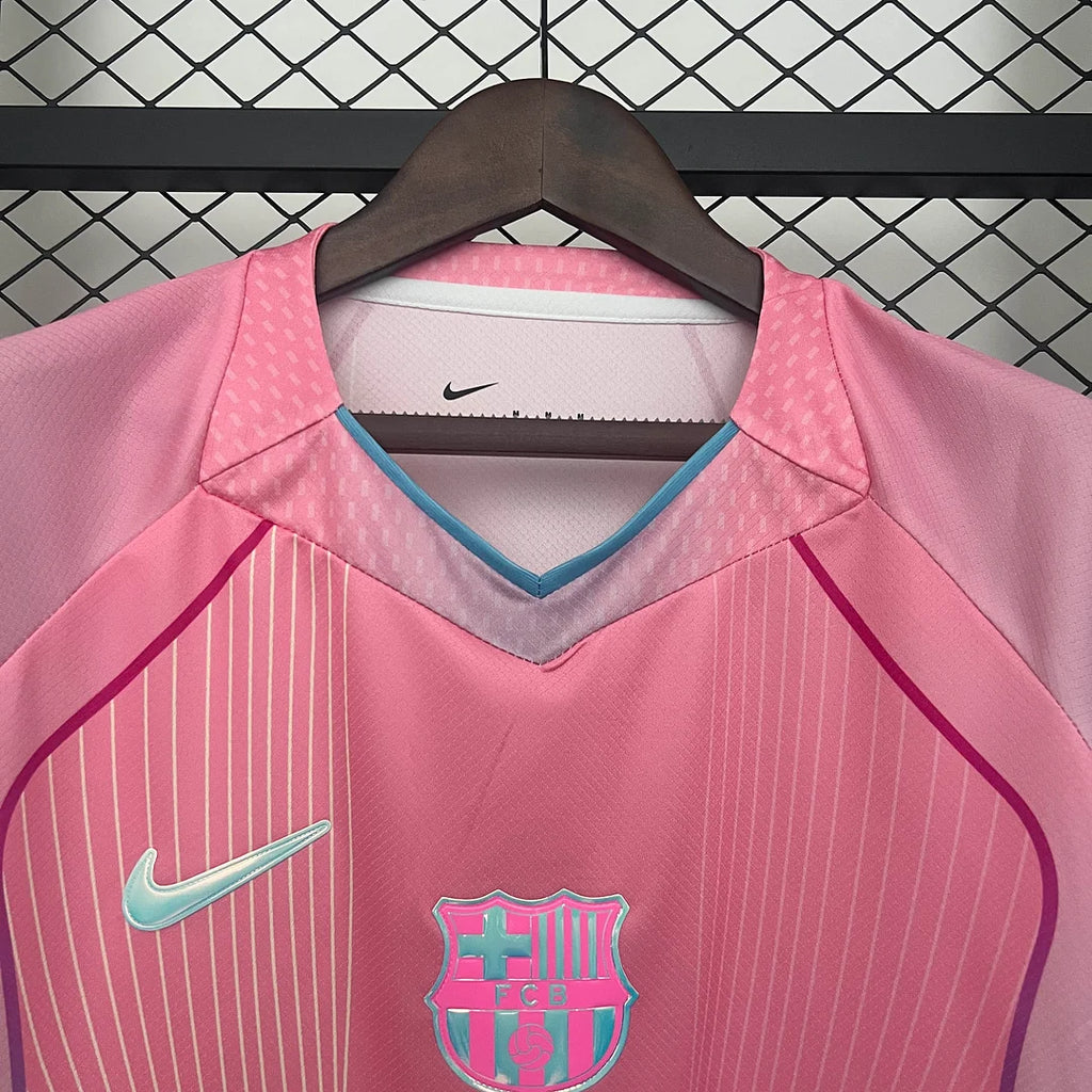 2025/2026 Barcelona Concept Pink Football Jersey
