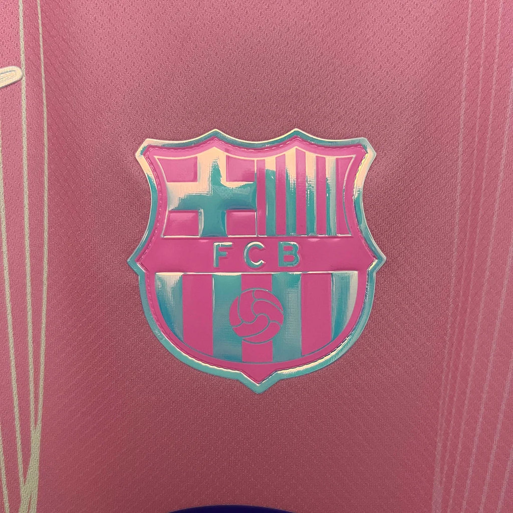 2025/2026 Barcelona Concept Pink Football Jersey