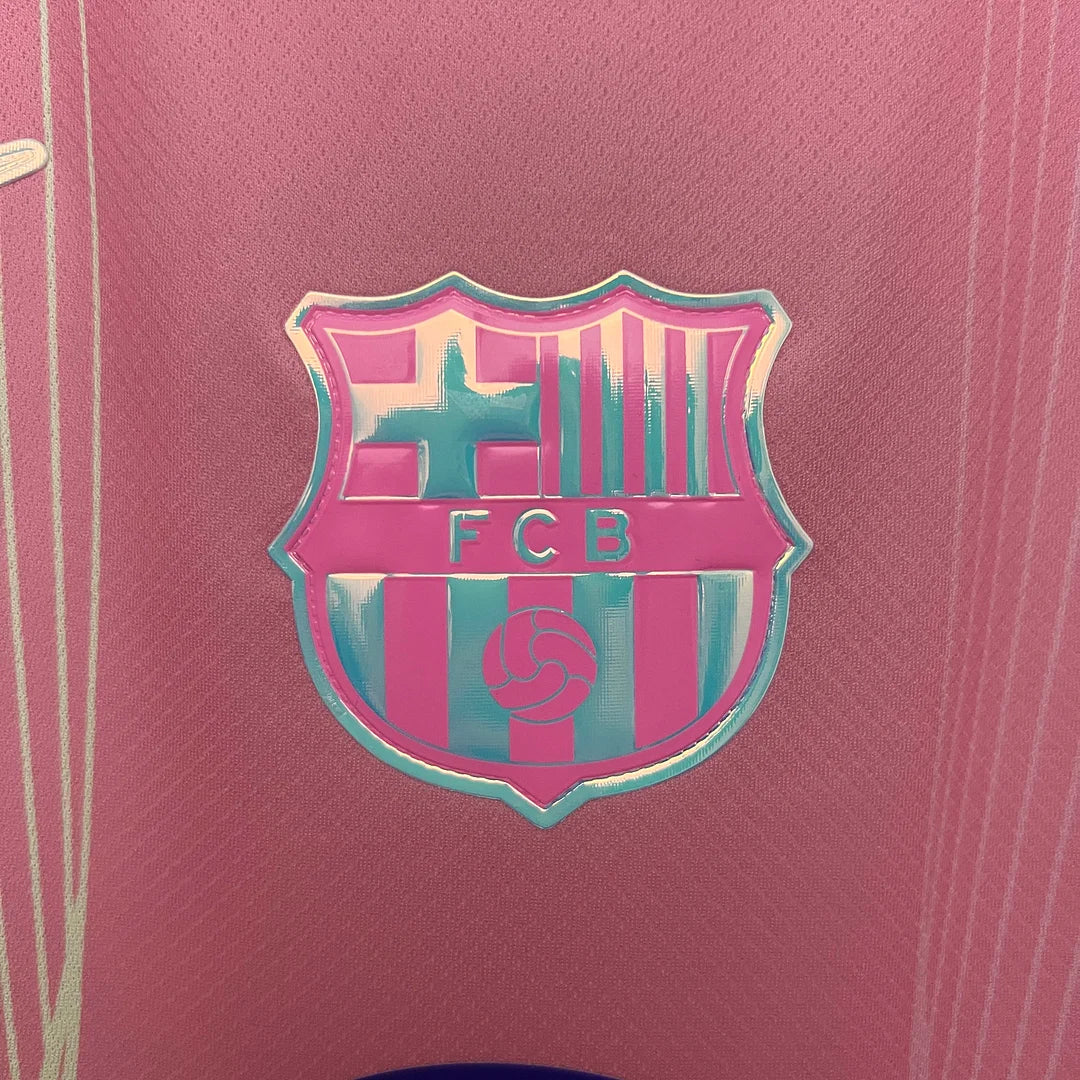 2025/2026 Barcelona Concept Pink Football Jersey